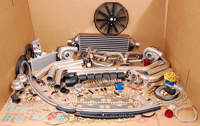 Small Block Twin Turbo TT kit 1000HP SBC FOR chevy Chevrolet Camaro